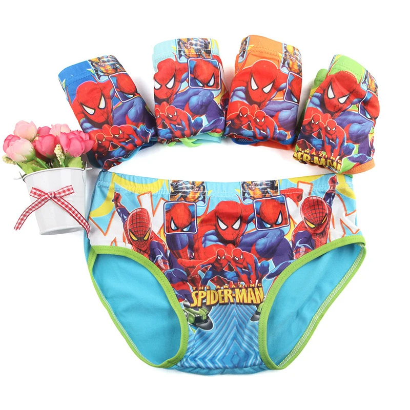 5pcs/Lot Boys Underwear Soft Breathable Kids High Quality Baby Panties Cool Cartoon Spiderman Briefs Underpants For 2-7years
5pcs/Lot Boys Underwear Soft Breathable Kids High Quality Baby Panties Cool Cartoon Spiderman Briefs Underpants For 2-7years