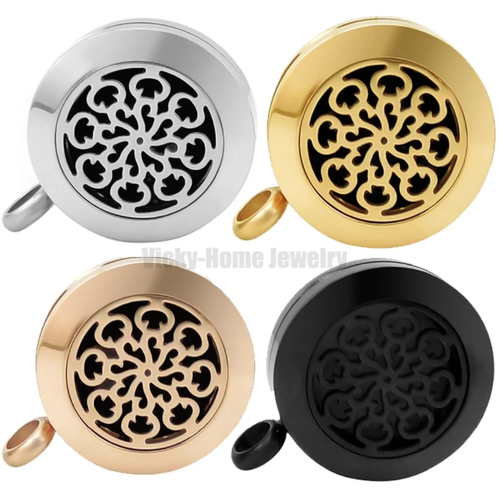 Chains as Gift!! With chain gift Flower Design (20mm-30mm) Essential Oils Diffuser Locket Pendant Aroma Jewelry with Pads
Chains as Gift!! With chain gift Flower Design (20mm-30mm) Essential Oils Diffuser Locket Pendant Aroma Jewelry with Pads