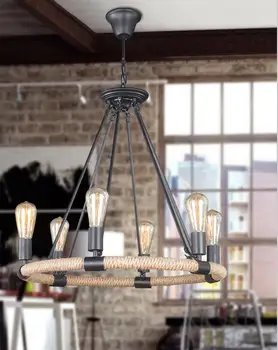2020 Retro Vintage Rope Pendant Light Lamp Loft Creative Personality Industrial Lamp Edison Bulb American Style For Living Room
2020 Retro Vintage Rope Pendant Light Lamp Loft Creative Personality Industrial Lamp Edison Bulb American Style For Living Room