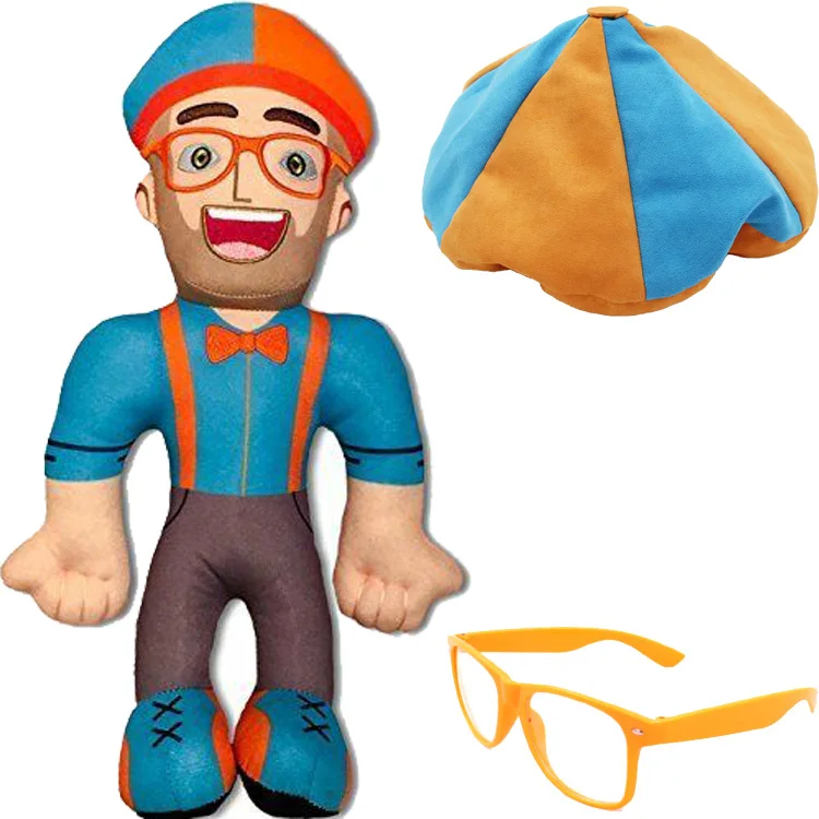 TV Blippi Glasses Candy Costume Plastic Blippi Cap Orange Glasses Cosplay Prop Hexagonal Cap Suede Octagonal Cap
TV Blippi Glasses Candy Costume Plastic Blippi Cap Orange Glasses Cosplay Prop Hexagonal Cap Suede Octagonal Cap