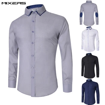 2018 New Design Casual Shirt Men Long Sleeve Big Size Mens Cotton Business Formal Shirt Slim Fit Casual Dress Shirts Men Camisas
2018 New Design Casual Shirt Men Long Sleeve Big Size Mens Cotton Business Formal Shirt Slim Fit Casual Dress Shirts Men Camisas