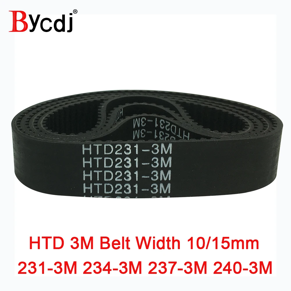 Зубчатый ремень Arc HTD 3M длина = 231 234 237 240 ширина 6 25 мм Teeth77 78 79 80 HTD3M синхронная