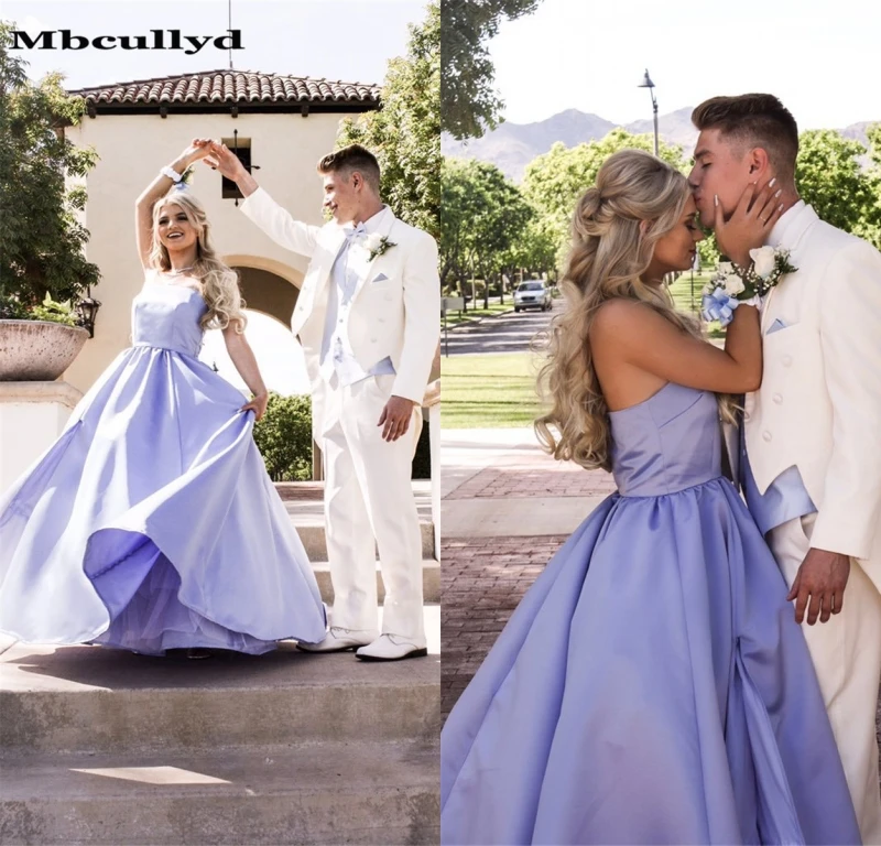 Mbcullyd Strapless Lilac Prom Dresses 2019 Long Backless Formal Gilrs Party Gowns Formal Elegant vestidos de fiesta de noche
Mbcullyd Strapless Lilac Prom Dresses 2019 Long Backless Formal Gilrs Party Gowns Formal Elegant vestidos de fiesta de noche