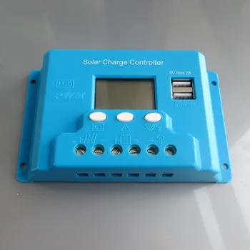 20A 48V LCD liquid crystal display USB phone 5V solar battery car battery charge and discharge controller
20A 48V LCD liquid crystal display USB phone 5V solar battery car battery charge and discharge controller