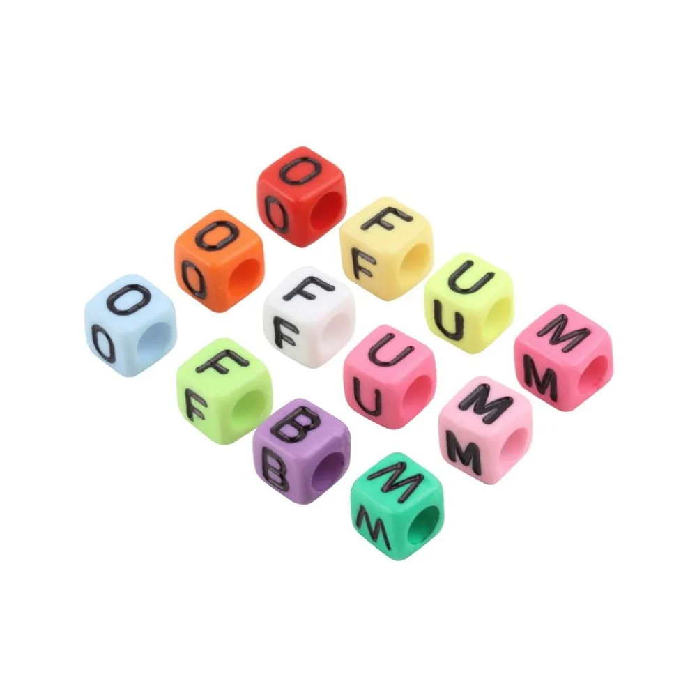 1Bag/100Pcs 6mm Cute Alphabet Letter Charms Beads DIY Jewelry Making Gift For Friends Children
1Bag/100Pcs 6mm Cute Alphabet Letter Charms Beads DIY Jewelry Making Gift For Friends Children