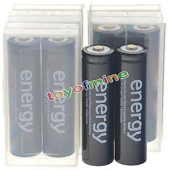 4/6/8/10/12/16pcs 18650 Li-ion 10000mAh 3.7V Black Rechargeable Battery+Case cell for Toys led flashlight
4/6/8/10/12/16pcs 18650 Li-ion 10000mAh 3.7V Black Rechargeable Battery+Case cell for Toys led flashlight