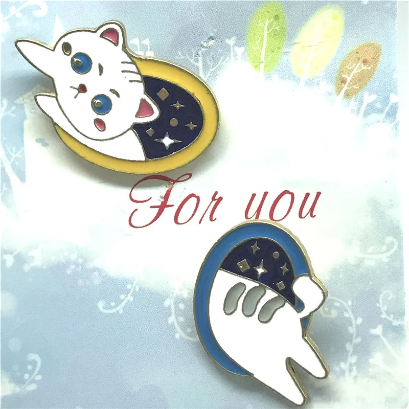 New cat half body through brooch yellow cute cartoon animal head tail stitching brooch badge children denim clothing backpack pe
New cat half body through brooch yellow cute cartoon animal head tail stitching brooch badge children denim clothing backpack pe