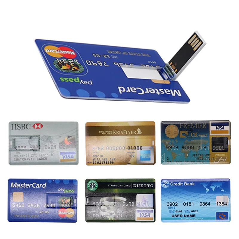 Pendrive Credit Card usb flash drive 4GB 8GB 16GB 32GB 64GB memory disk mini computer gift flash drive 128gb usb stick 
Pendrive Credit Card usb flash drive 4GB 8GB 16GB 32GB 64GB memory disk mini computer gift flash drive 128gb usb stick