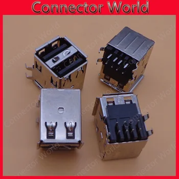 10Pcs/lot micro USB 2.0 Female Type A 4 Pin PCB jack Dual socket Connector 90 Degree DIY double-deck black charging port
10Pcs/lot micro USB 2.0 Female Type A 4 Pin PCB jack Dual socket Connector 90 Degree DIY double-deck black charging port