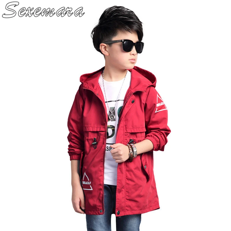 SexeMara Children's clothing boy spring and autumn coat new children's sports long windbreaker tide
SexeMara Children's clothing boy spring and autumn coat new children's sports long windbreaker tide