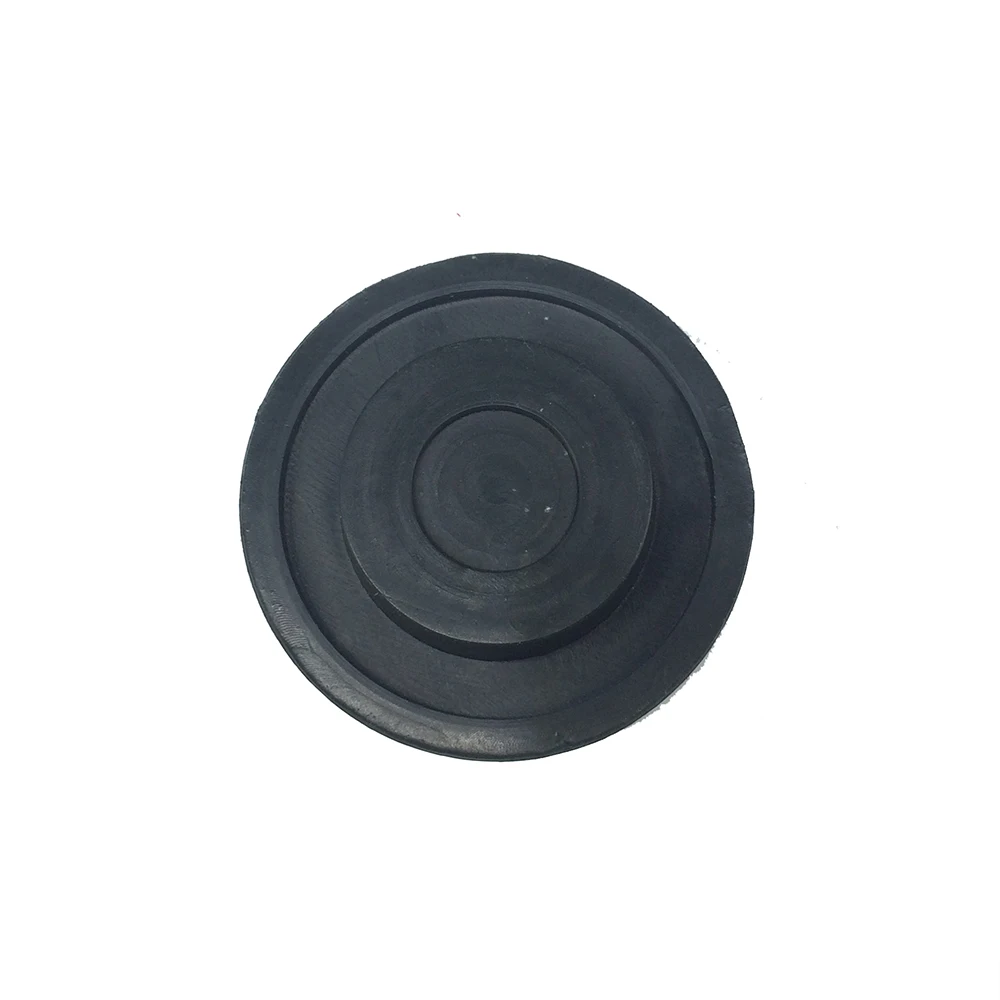 6.5cm Car Jack Pad Rubber Disc Pad Auto Vehicle Weld Jacking Lifting Disk Frame Protector Rail Floor Slotted Car Jack Guard Tool