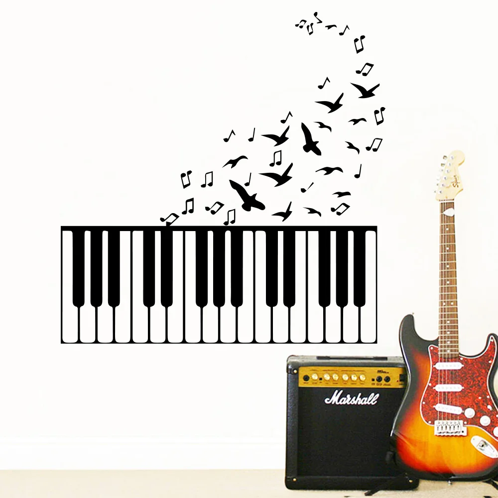 Classic Music Piano Wall Stickers for Kids girls Bedroom Decor Removable Room Decoration Wall Art Decal Vinyl wallstickers
Classic Music Piano Wall Stickers for Kids girls Bedroom Decor Removable Room Decoration Wall Art Decal Vinyl wallstickers