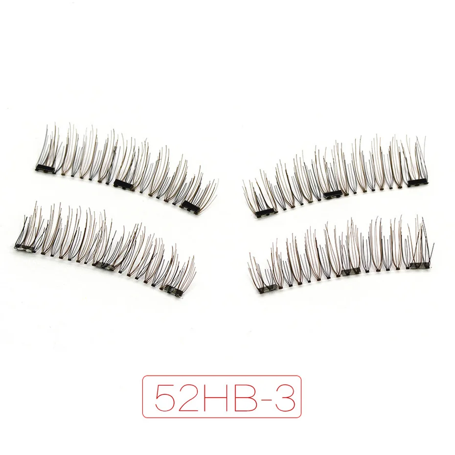 Shozy Magnetic eyelashes with 3 magnets handmade 6D magnet lashes natural false eyelashes comfortable with Gift Box-52HB-3
Shozy Magnetic eyelashes with 3 magnets handmade 6D magnet lashes natural false eyelashes comfortable with Gift Box-52HB-3