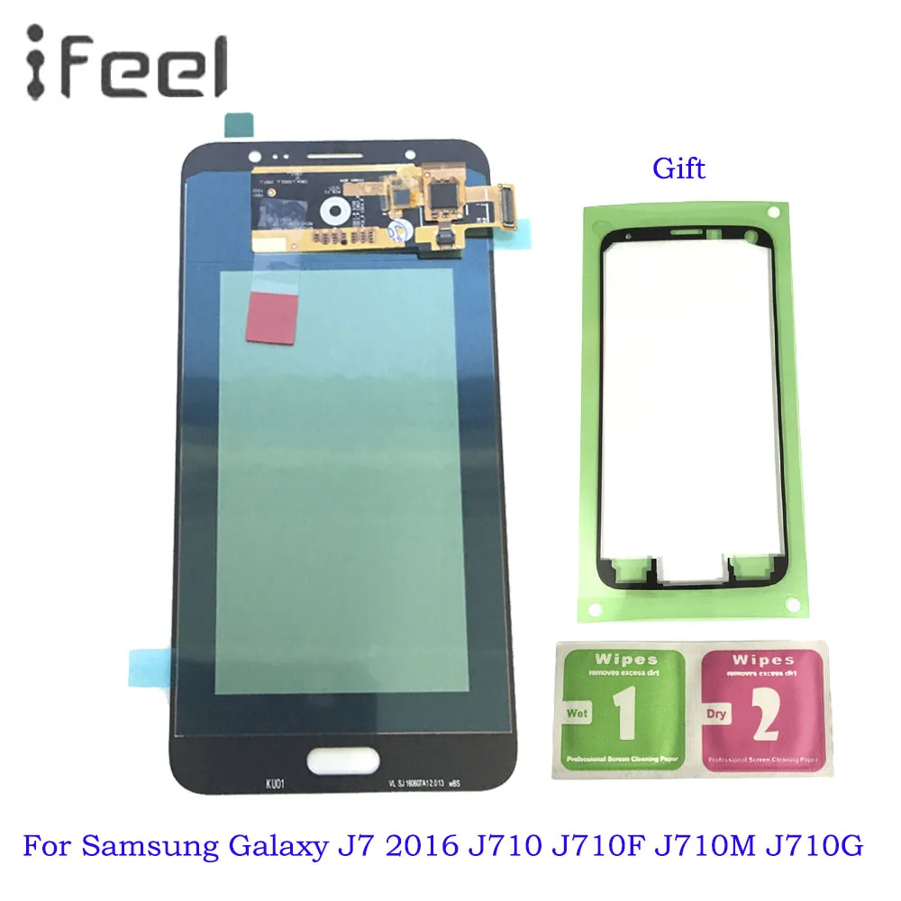 Amoled J710 LCD Display For Samsung Galaxy J7 2016 J710 J710F J710M J710G LCD Display + Touch Screen Digitizer Replacement
Amoled J710 LCD Display For Samsung Galaxy J7 2016 J710 J710F J710M J710G LCD Display + Touch Screen Digitizer Replacement