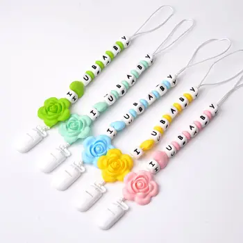 Baby Pacifier Chain Comfort Appease Newborn Products Silicone Nipple Clip Teether Anti-chain Anti-drop Chains
Baby Pacifier Chain Comfort Appease Newborn Products Silicone Nipple Clip Teether Anti-chain Anti-drop Chains