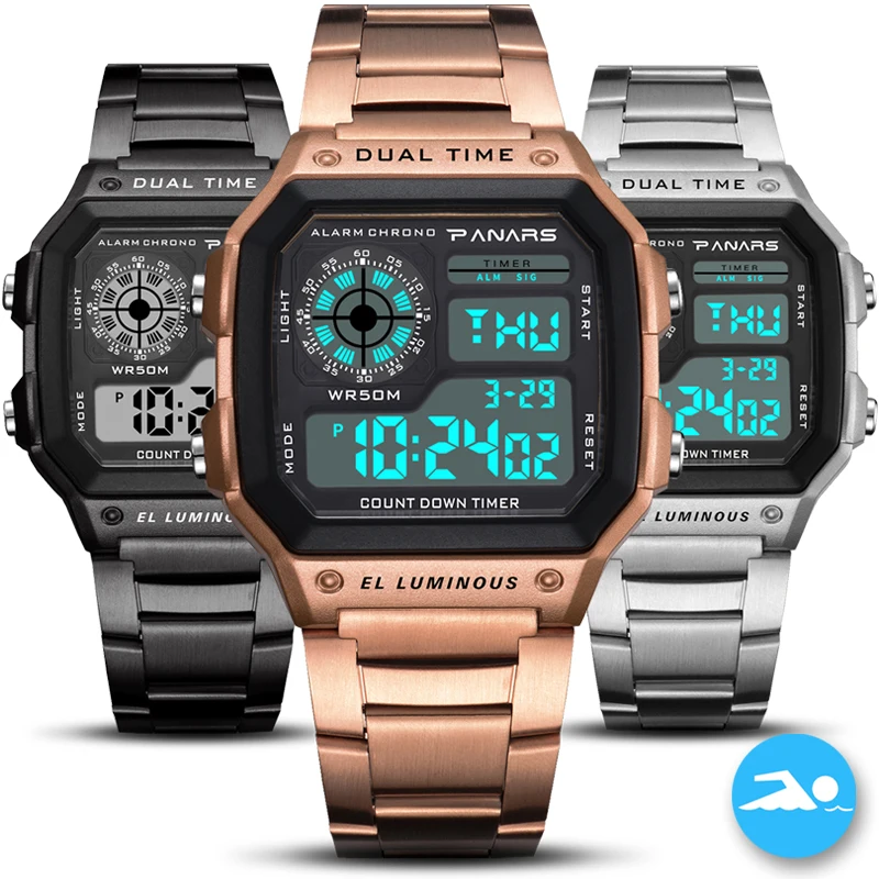 Promotion New Brand Fashion Watch Men G Style 50m Waterproof Sports Military Watches Shock Luxury Analog Digital clock Relogio
Promotion New Brand Fashion Watch Men G Style 50m Waterproof Sports Military Watches Shock Luxury Analog Digital clock Relogio