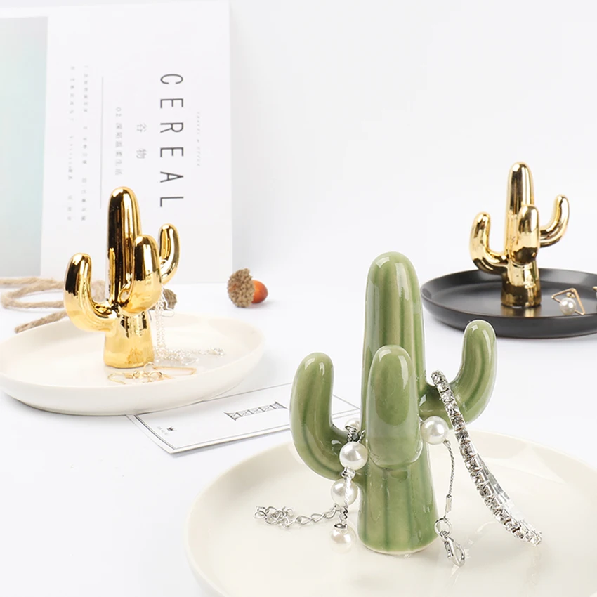 Cactus Trinket Plant Dish Nordic Cactus Shaped Jewelry Display Storage Trays Necklace Ring Showing Dish Stand Holder Home Decor
Cactus Trinket Plant Dish Nordic Cactus Shaped Jewelry Display Storage Trays Necklace Ring Showing Dish Stand Holder Home Decor