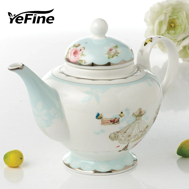 YeFine High-grade Bone China Tea Pots Cartoon Teapots Porcelain Large Capacity Tea Kettle Ceramic Coffee Pots Teaware Sets
YeFine High-grade Bone China Tea Pots Cartoon Teapots Porcelain Large Capacity Tea Kettle Ceramic Coffee Pots Teaware Sets
