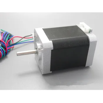1.8 degree Nema 17 stepper motor 1.7A 0.73Nm 104 Oz-in 60mm 42HS60-1704A Nema17 motor 4-lead for 3D printer
1.8 degree Nema 17 stepper motor 1.7A 0.73Nm 104 Oz-in 60mm 42HS60-1704A Nema17 motor 4-lead for 3D printer