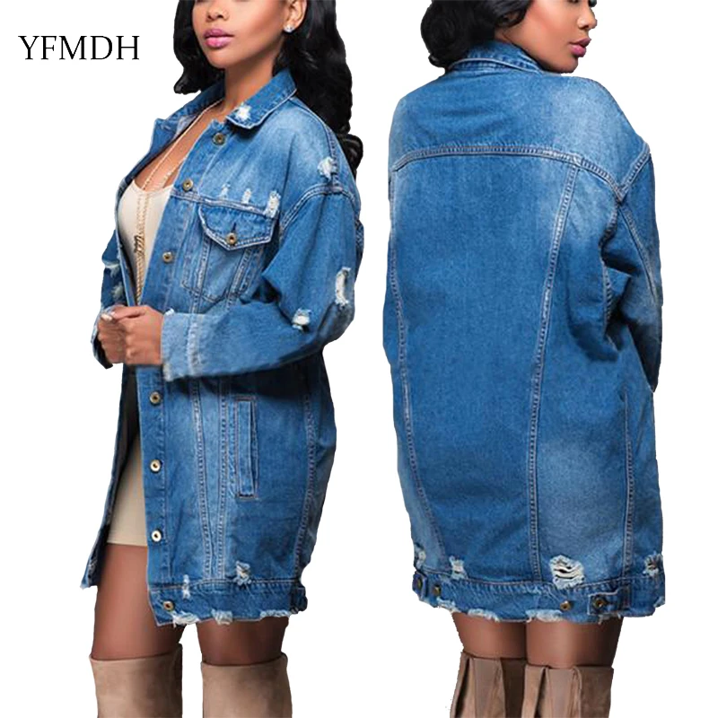 2019 Spring Autumn New Fashion Denim Jackets Women Long Sleeve Stretch Hole Outerwear Loose Female Casual Classic Denim Coats
2019 Spring Autumn New Fashion Denim Jackets Women Long Sleeve Stretch Hole Outerwear Loose Female Casual Classic Denim Coats