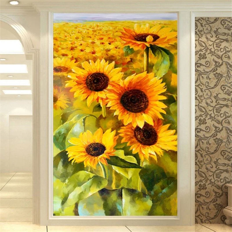 wellyu Custom Photo Wallpaper 3D mural обои Flower Sunflower Art Arcade Aisle Corridor Living Room Decorative Painting wallpaper
wellyu Custom Photo Wallpaper 3D mural обои Flower Sunflower Art Arcade Aisle Corridor Living Room Decorative Painting wallpaper