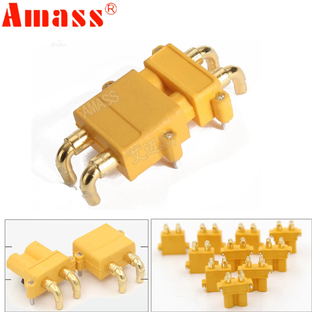 100 x Amass XT30PW 30A низкотемпературный подъем огнестойкий штекер для RC камеры дрона аксессуары (50 пар)
100 x Amass XT30PW 30A низкотемпературный подъем огнестойкий штекер для RC камеры дрона аксессуары (50 пар)