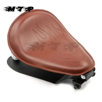 Motorcycle Retro Fire Flame 3" Springs Solo Seat Baseplate Bracket Brown Seat for Custom Chopper Bobber Honda Harley Sprotster
Motorcycle Retro Fire Flame 3" Springs Solo Seat Baseplate Bracket Brown Seat for Custom Chopper Bobber Honda Harley Sprotster