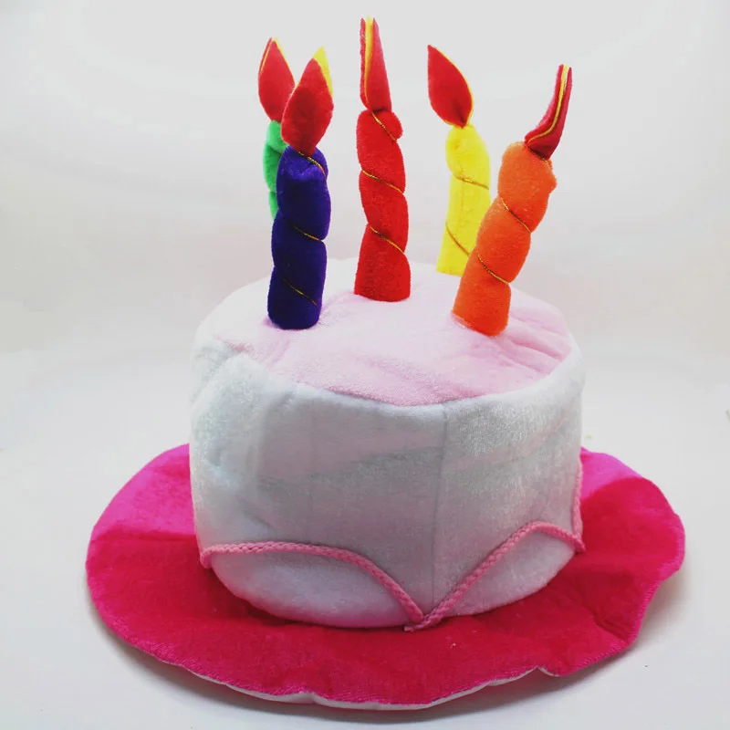 HOT Birthday Cake Candle Hat Short Plush Adult Party Amusement Park Supplies Performing Dress Props Cap NDS66
HOT Birthday Cake Candle Hat Short Plush Adult Party Amusement Park Supplies Performing Dress Props Cap NDS66