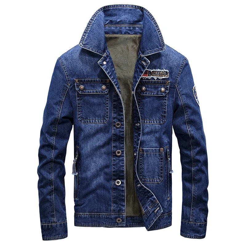 Men Denim Jackets Men Coat Long Section Fashion Trench Coat Masculina Homme Brand Casual Fit Overcoat Jacket Outerwear
Men Denim Jackets Men Coat Long Section Fashion Trench Coat Masculina Homme Brand Casual Fit Overcoat Jacket Outerwear