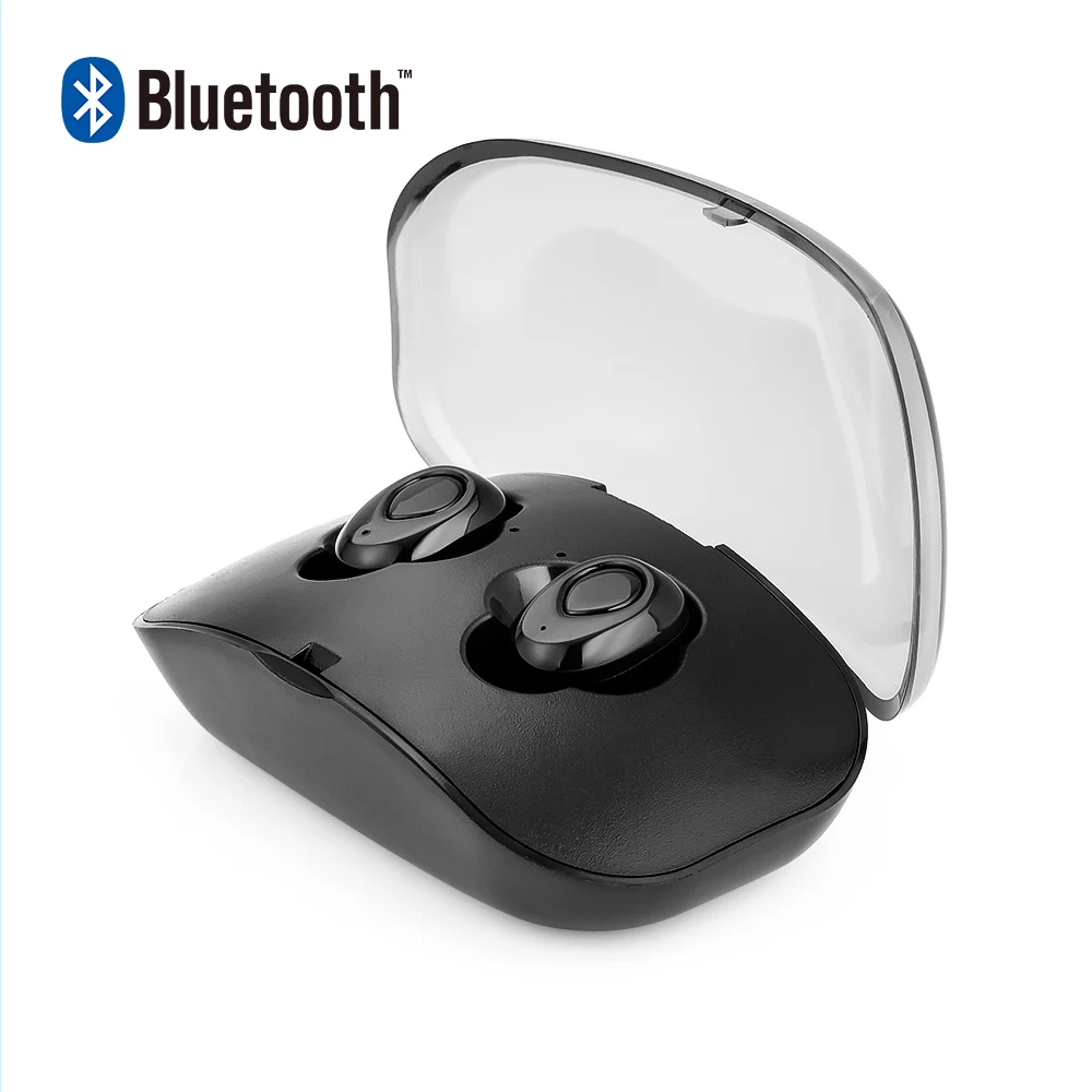 Mini In-Ear Bluetooth Headset X18 TWS Wireless Earphone With Microphone Hands-free Earphones Sports Headset Phones Black White
Mini In-Ear Bluetooth Headset X18 TWS Wireless Earphone With Microphone Hands-free Earphones Sports Headset Phones Black White