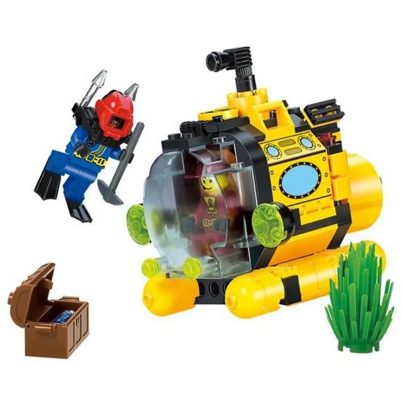 sermoido 122PCS City Series Treasure hunt tiny submarine Building Blocks Kids Toys Compatible With Legoings For Children
sermoido 122PCS City Series Treasure hunt tiny submarine Building Blocks Kids Toys Compatible With Legoings For Children