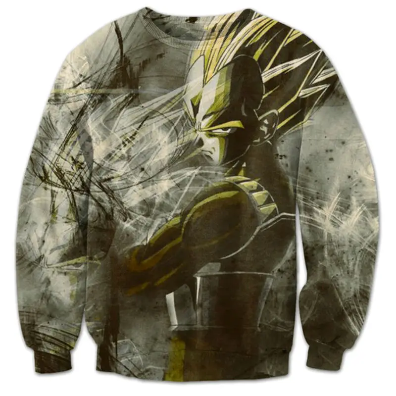 Men Sweatshirt Fashion Clothing 3D Print Dragon Ball Vegeta Crewneck Streetwear Casual Outfits Harajuku Outerwear Tops Hoodies
Men Sweatshirt Fashion Clothing 3D Print Dragon Ball Vegeta Crewneck Streetwear Casual Outfits Harajuku Outerwear Tops Hoodies