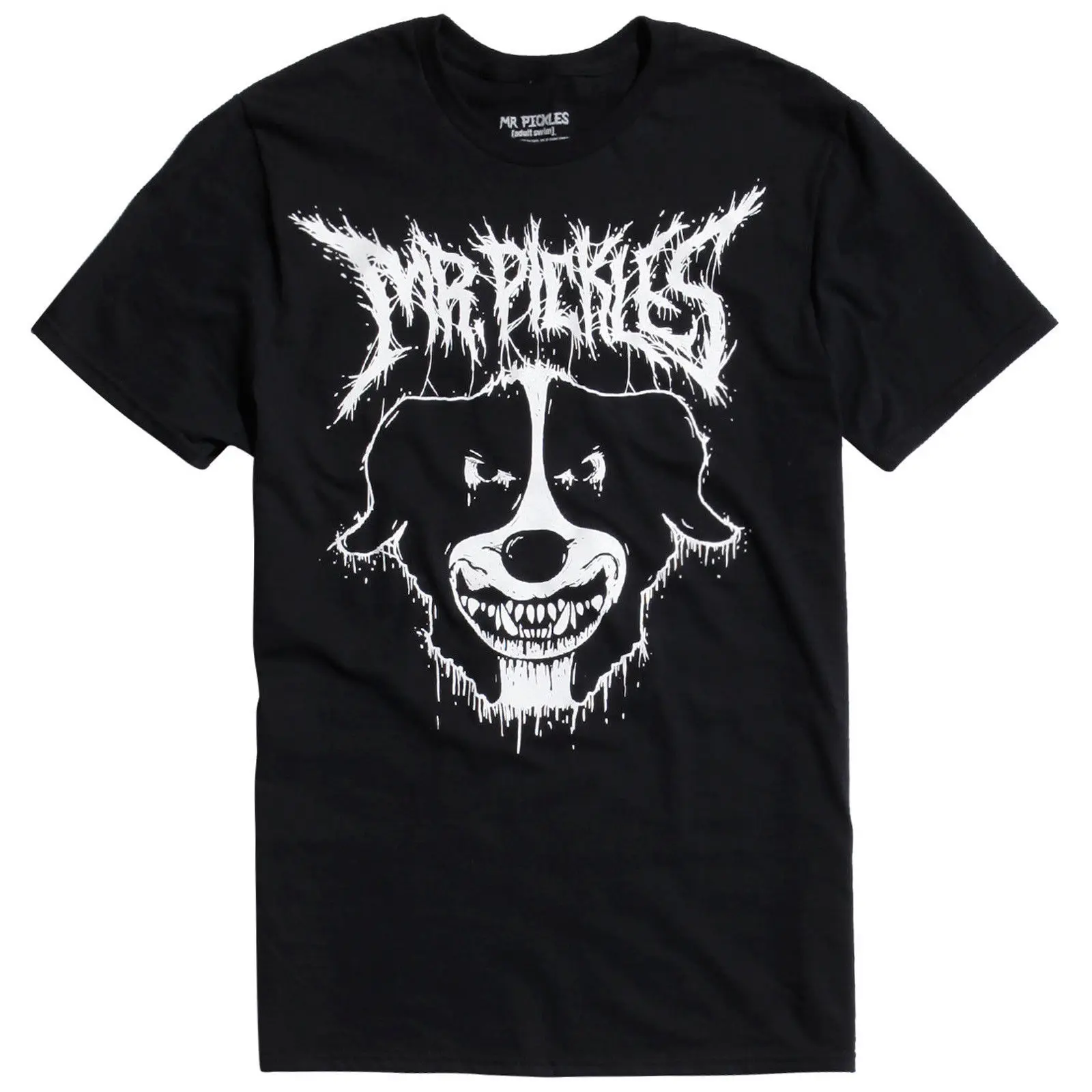 Аутентичные MR. PICKLES Death Metal анимированные серии футболка S-3XL новый бренд хлопок для