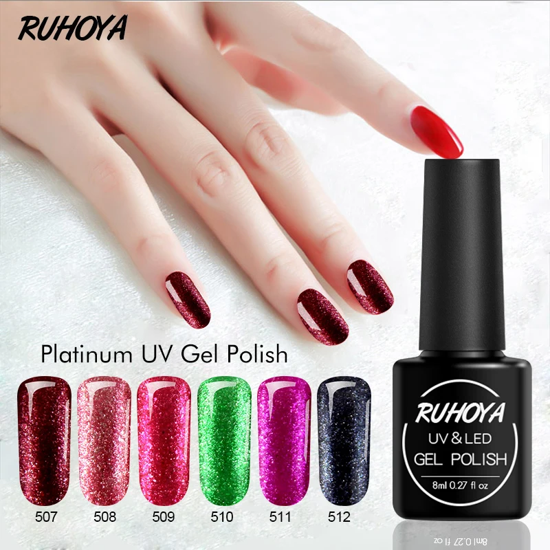 Ruhoya 8ml Natural Fairy Platinum Shiny UV Gel Nail Polish Soak Off Nail Primer Semi Permanent UV Gel Polish Nail Art Varnishes
Ruhoya 8ml Natural Fairy Platinum Shiny UV Gel Nail Polish Soak Off Nail Primer Semi Permanent UV Gel Polish Nail Art Varnishes