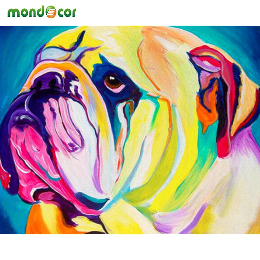 Framed Pictures Painting By Numbers Hand Painted Canvas Cartoon Drawing Diy Oil Painting By Numbers 40*50cm Colorful Dog Artwork
Framed Pictures Painting By Numbers Hand Painted Canvas Cartoon Drawing Diy Oil Painting By Numbers 40*50cm Colorful Dog Artwork