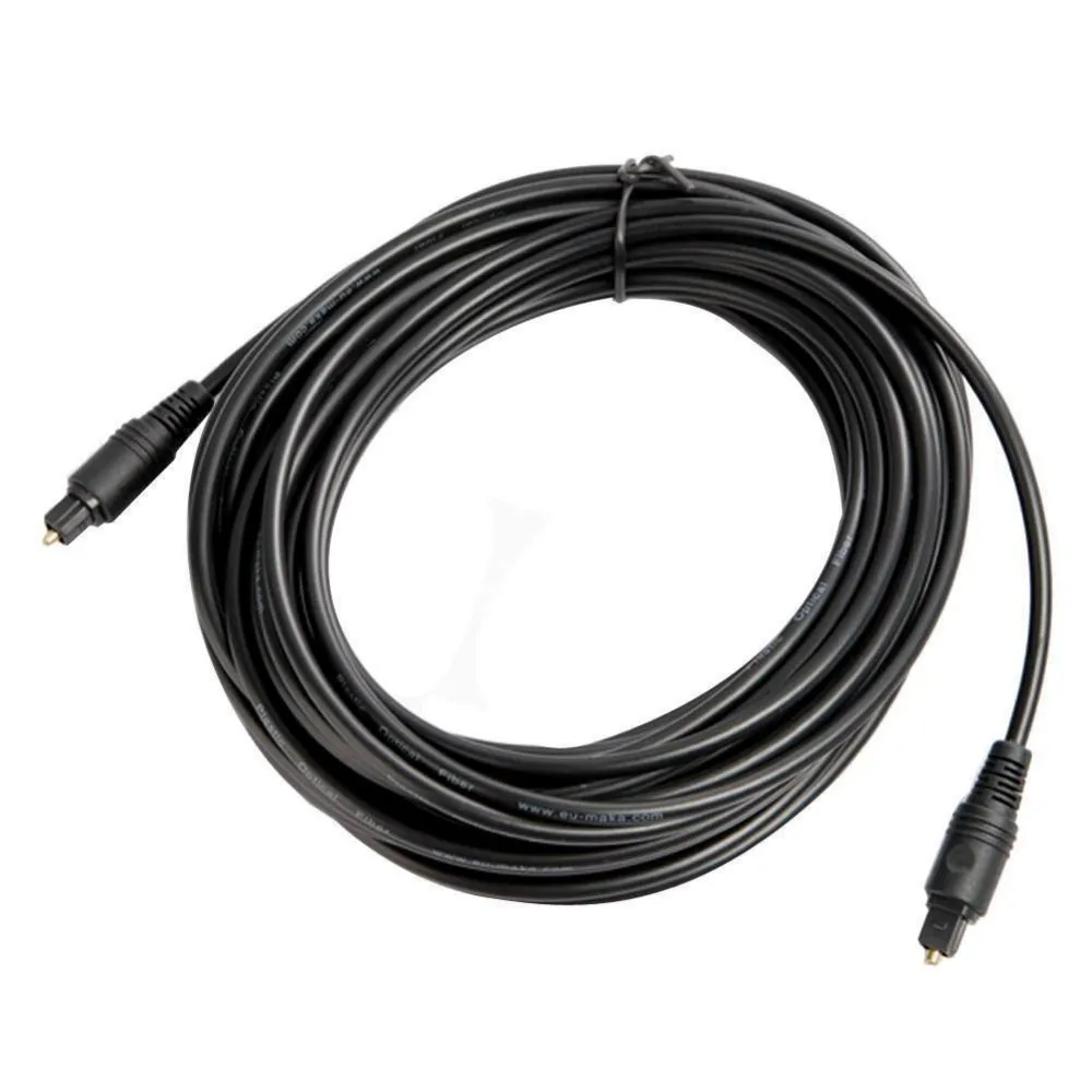 Spdif Optical Audio Cables 3M 9FT Digital Fiber Optical Optic Cable Lead Cord Adapter For TV PS3 XBOX DVD CD MD Mini Disc AV
Spdif Optical Audio Cables 3M 9FT Digital Fiber Optical Optic Cable Lead Cord Adapter For TV PS3 XBOX DVD CD MD Mini Disc AV