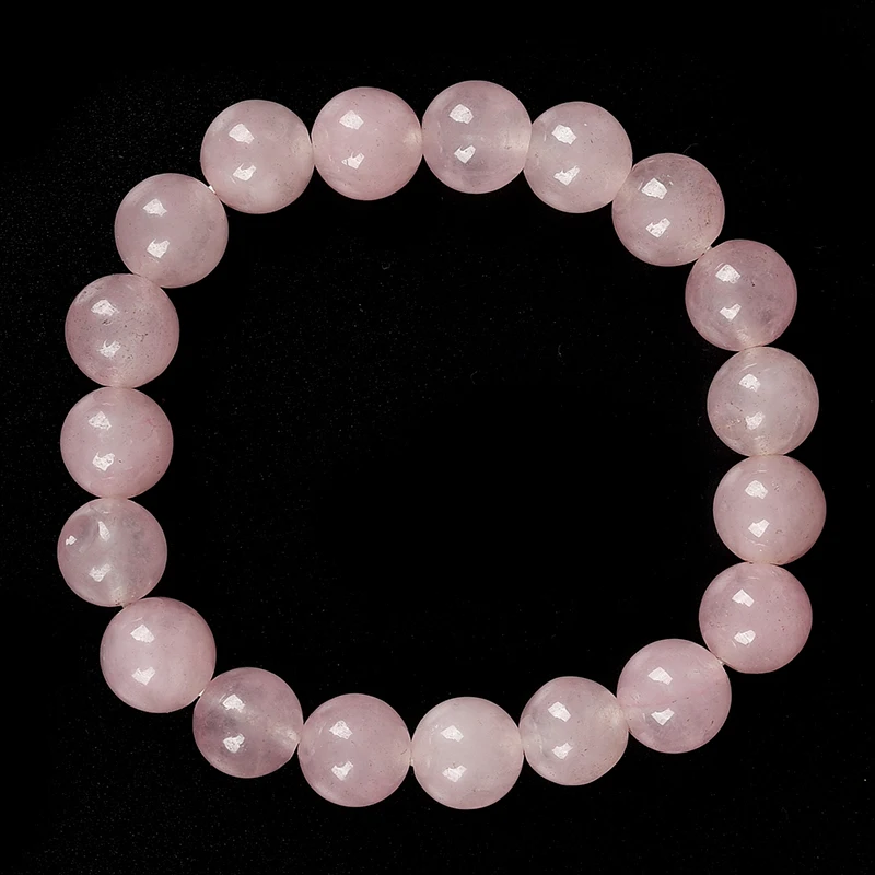 10 MM Natural and Lovely pollution - free Pink cute rose quartz Bracelet Necessary gifts for double eleven .
10 MM Natural and Lovely pollution - free Pink cute rose quartz Bracelet Necessary gifts for double eleven .