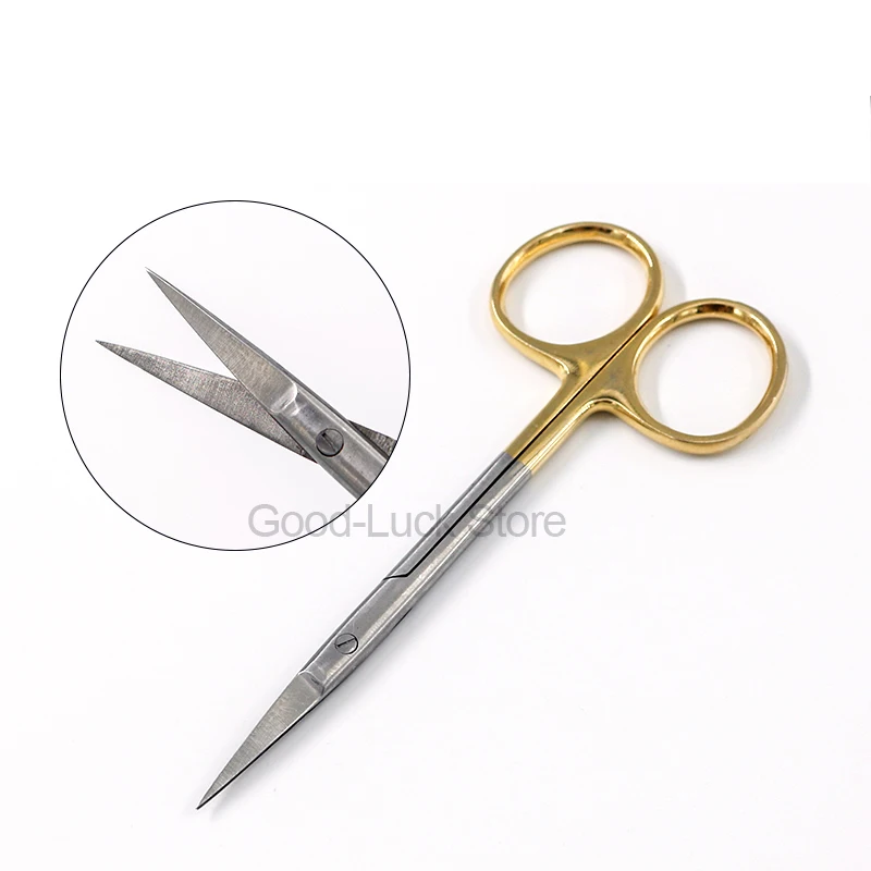 10CM Bend Curved Head Eye Scissors Ordinary Cheap Medical Surgical Beauty Scissors Cut Tissue Scissors
10CM Bend Curved Head Eye Scissors Ordinary Cheap Medical Surgical Beauty Scissors Cut Tissue Scissors