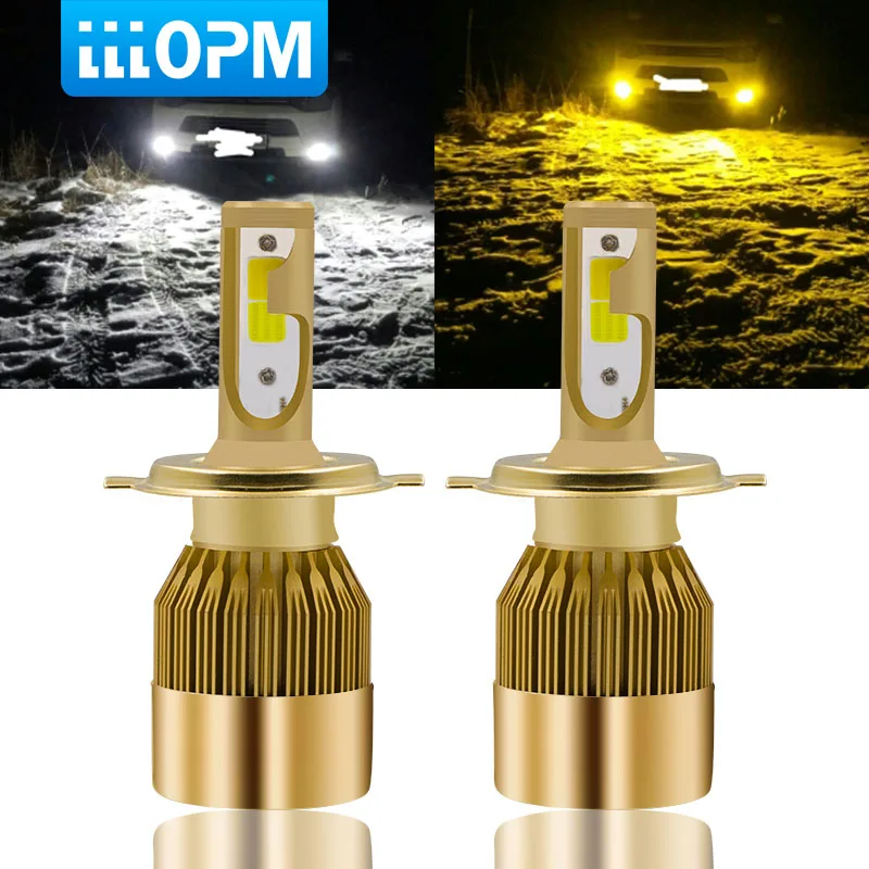 2pcs H7 H11 LED Car Headlight 9005 HB3 9006 HB4 H8 9012 H1 H3 880 881 H27 H4 LED Dual Color Headlight Kit 3000K 6000K 9600LM 
2pcs H7 H11 LED Car Headlight 9005 HB3 9006 HB4 H8 9012 H1 H3 880 881 H27 H4 LED Dual Color Headlight Kit 3000K 6000K 9600LM