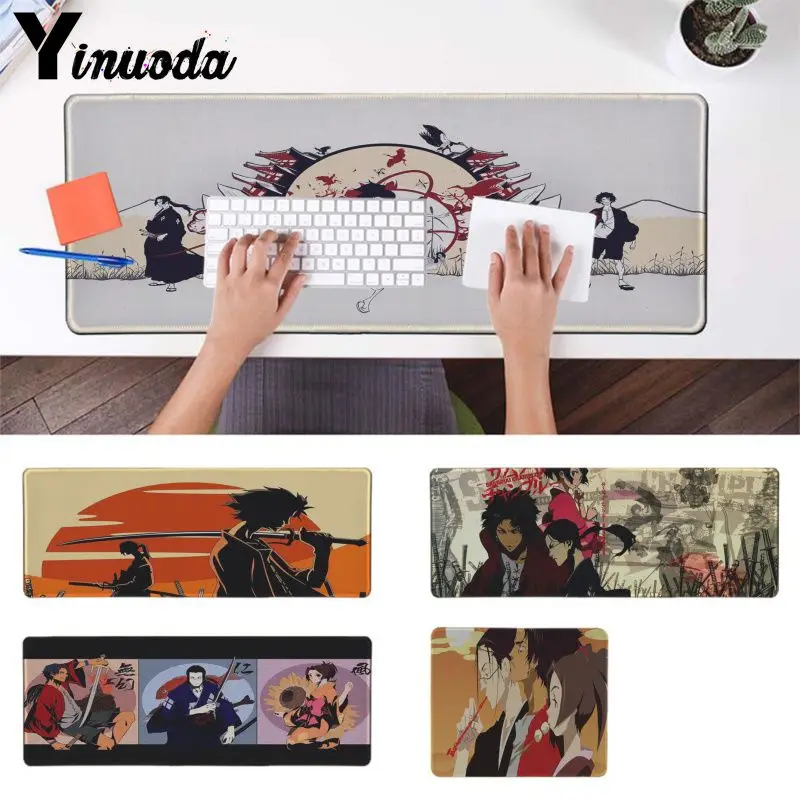 Yinuoda My Favorite Anime Samurai Champloo Large Mouse pad PC Computer mat mouse mat high quality DIY picture with edge locking
Yinuoda My Favorite Anime Samurai Champloo Large Mouse pad PC Computer mat mouse mat high quality DIY picture with edge locking