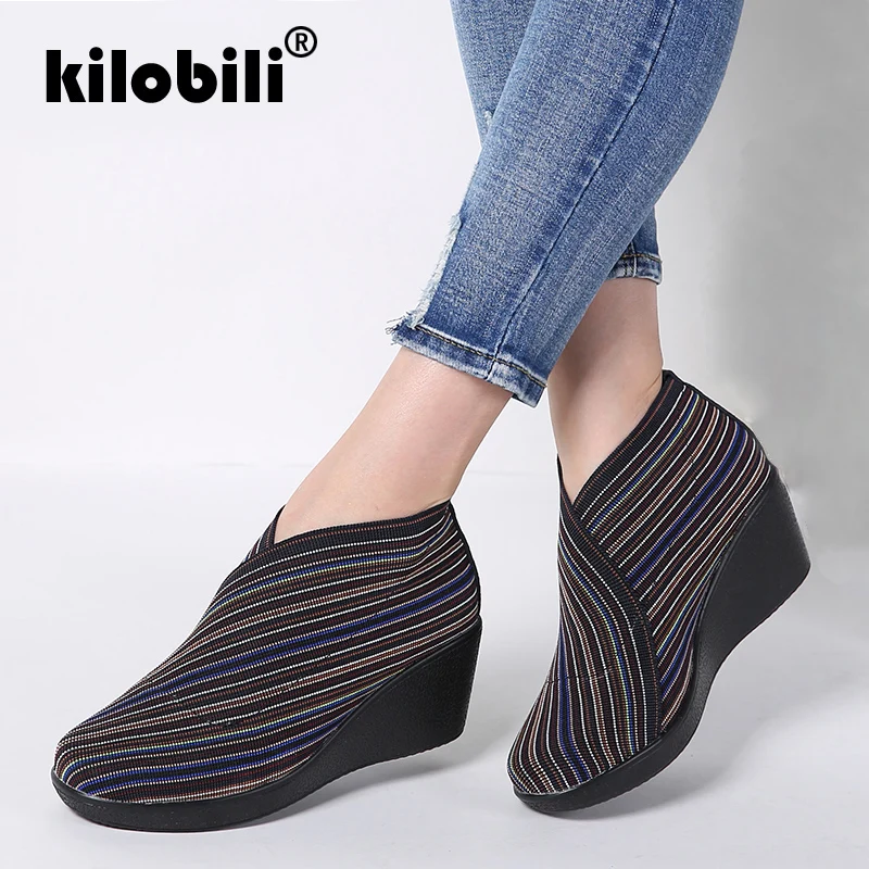 kilobili Autumn Women Flats Shoes Flat Platform Slip on Casual Leather Sneakers Women Loafers Black Fabric Creepers Female Shoes
kilobili Autumn Women Flats Shoes Flat Platform Slip on Casual Leather Sneakers Women Loafers Black Fabric Creepers Female Shoes