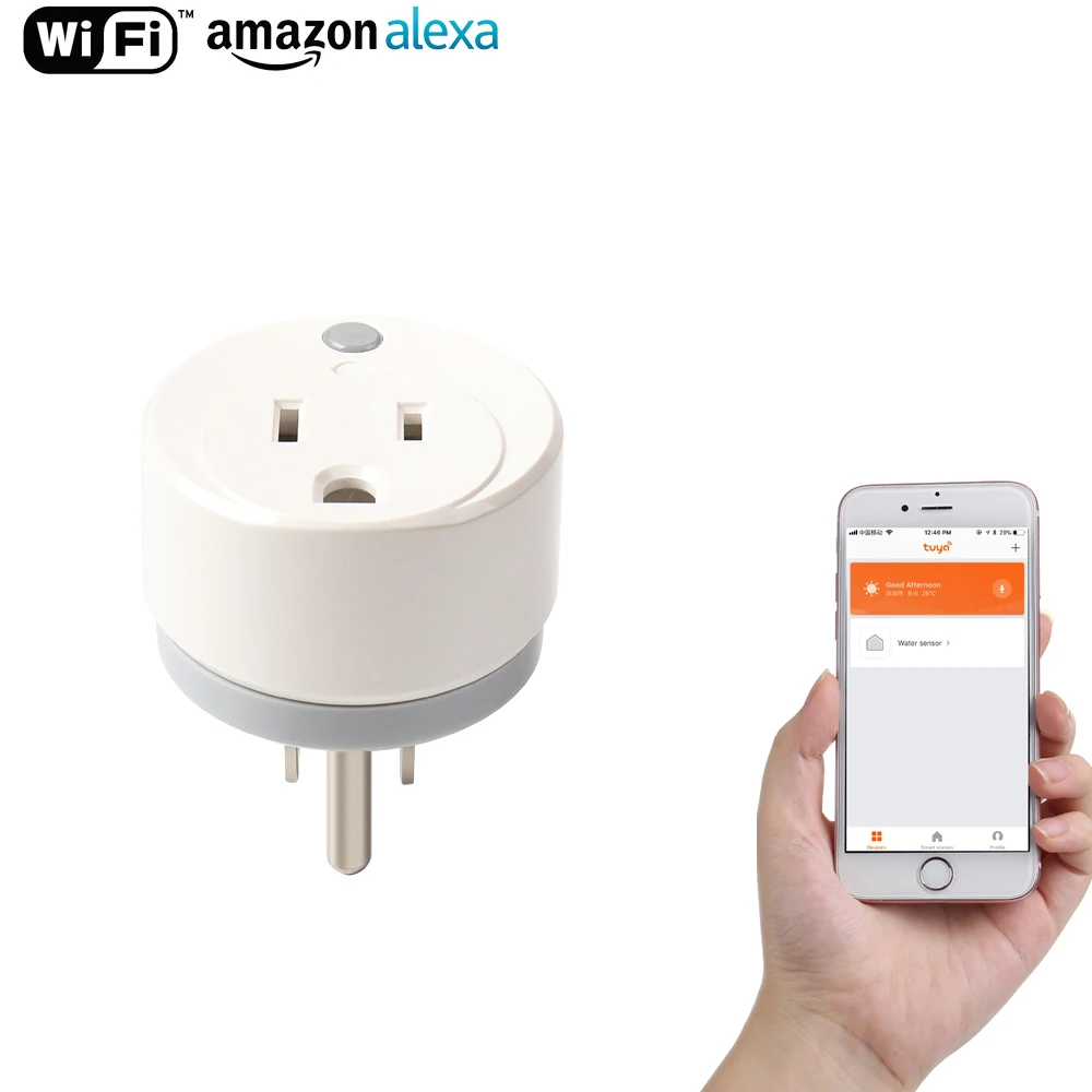 Smart Plug Wi-Fi Enabled Mini Outlets Smart Socket No Hub Required Timing Function Works with Amazon Alexa and IFTTT
Smart Plug Wi-Fi Enabled Mini Outlets Smart Socket No Hub Required Timing Function Works with Amazon Alexa and IFTTT