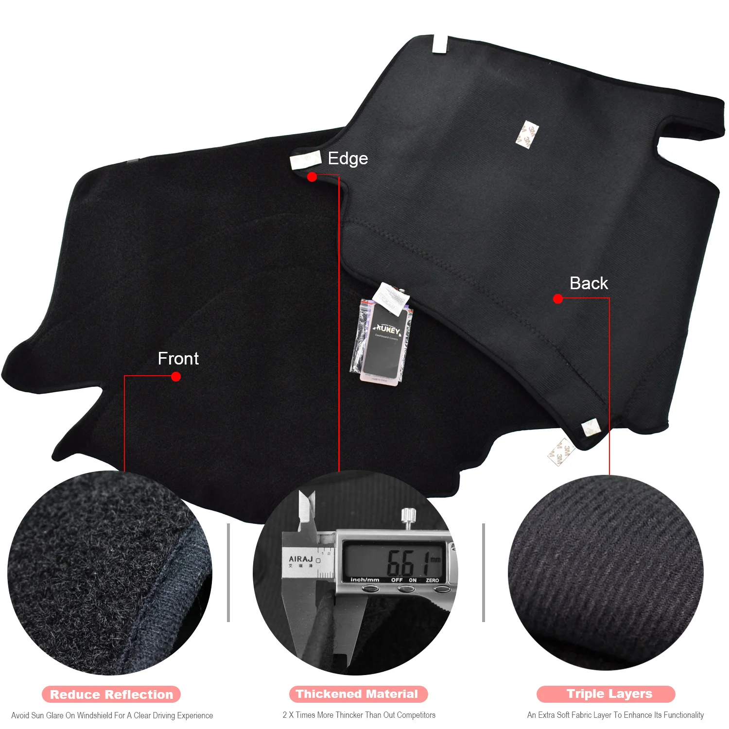 Esteras de goma tapices con túnel hyundai i10 I año 2007-2013 5-partes-un set