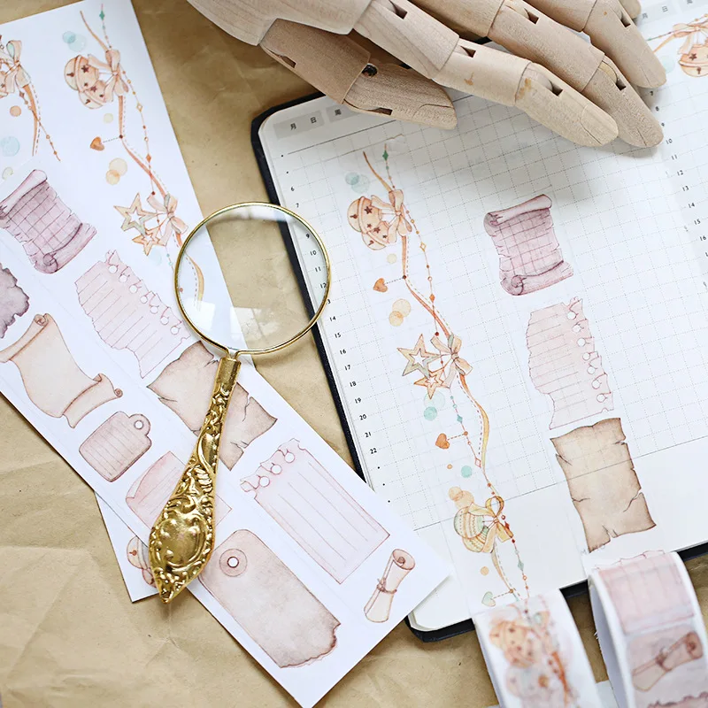 9 Styles Vintage kraft paper dream aircraft whale bowknot geometry Decoration Washi Tape DIY Planner Scrapbooking Masking Tape
9 Styles Vintage kraft paper dream aircraft whale bowknot geometry Decoration Washi Tape DIY Planner Scrapbooking Masking Tape