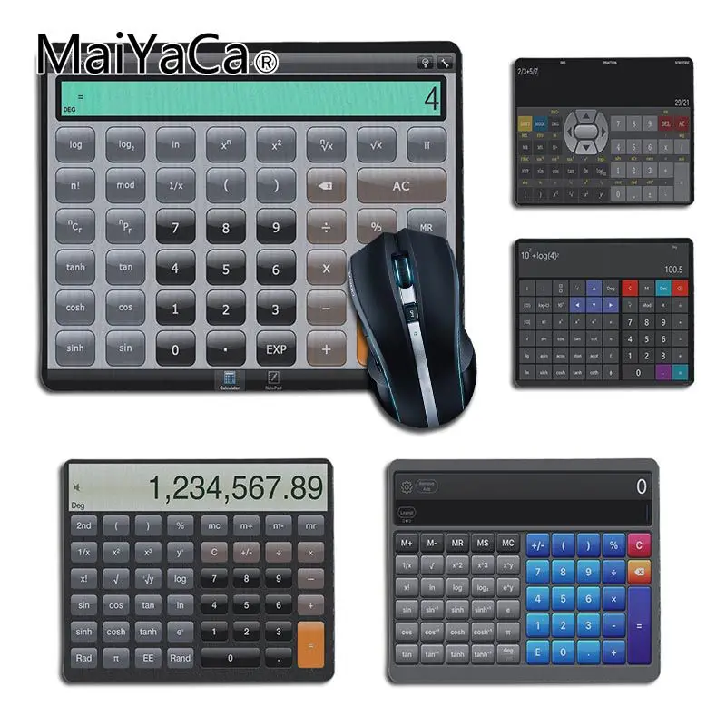 MaiYaCa Calculator pattern Unique Desktop Pad Game Mousepad Small Size Computer desktop Gaming Mouse Pad home office desk mat
MaiYaCa Calculator pattern Unique Desktop Pad Game Mousepad Small Size Computer desktop Gaming Mouse Pad home office desk mat