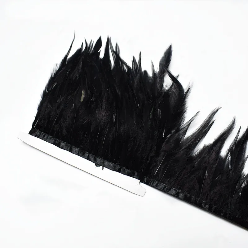 1Meters black rooster neck feathers trim fringe plume 8-10cm DIY feathers for needlework ribbon Sewing Clothing Party decoration
1Meters black rooster neck feathers trim fringe plume 8-10cm DIY feathers for needlework ribbon Sewing Clothing Party decoration