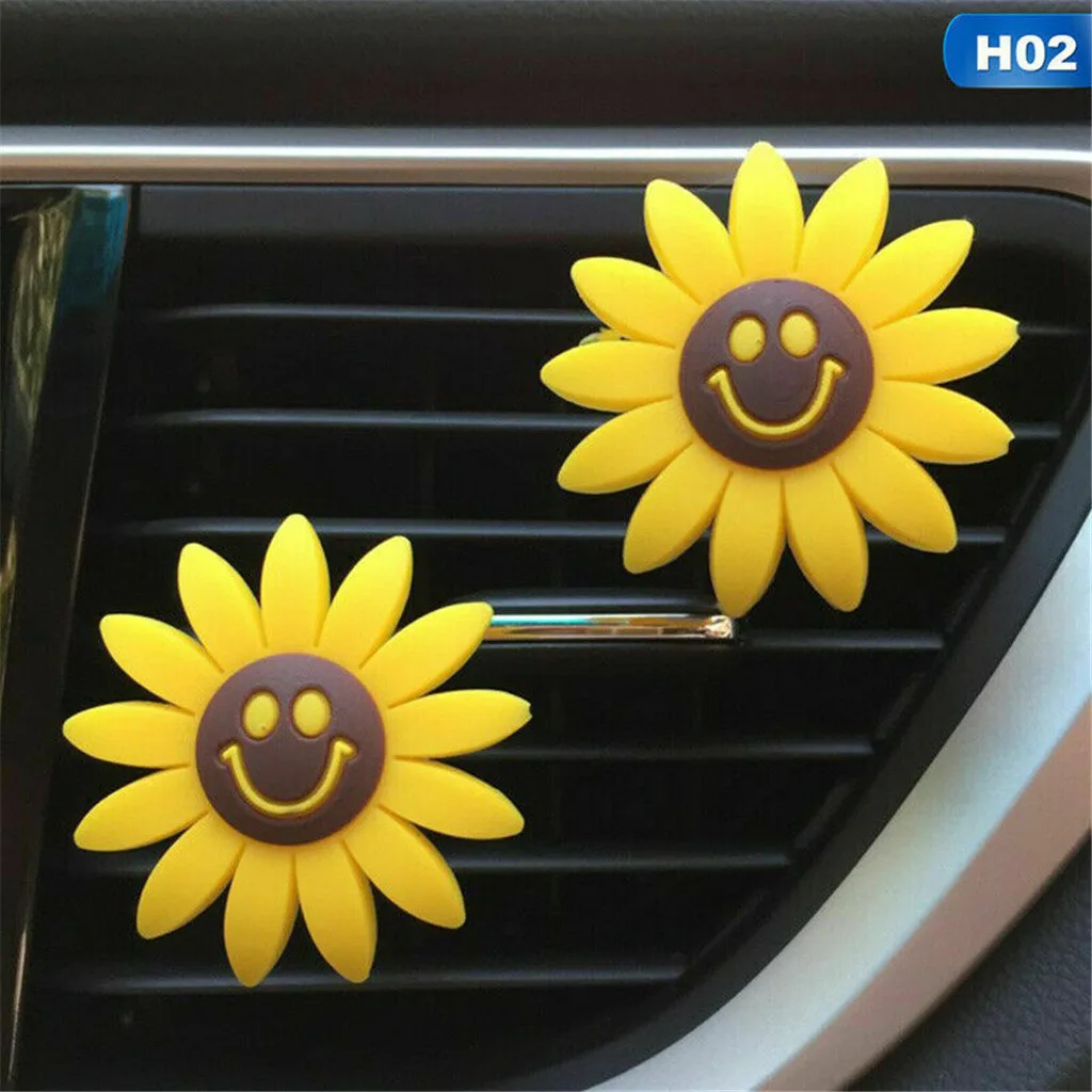 kongyide sunflowers air vent decorations 2x Car Accessories Air Freshener Sunflower Scent Diffuser Auto Interior NEW Air Freshe
kongyide sunflowers air vent decorations 2x Car Accessories Air Freshener Sunflower Scent Diffuser Auto Interior NEW Air Freshe