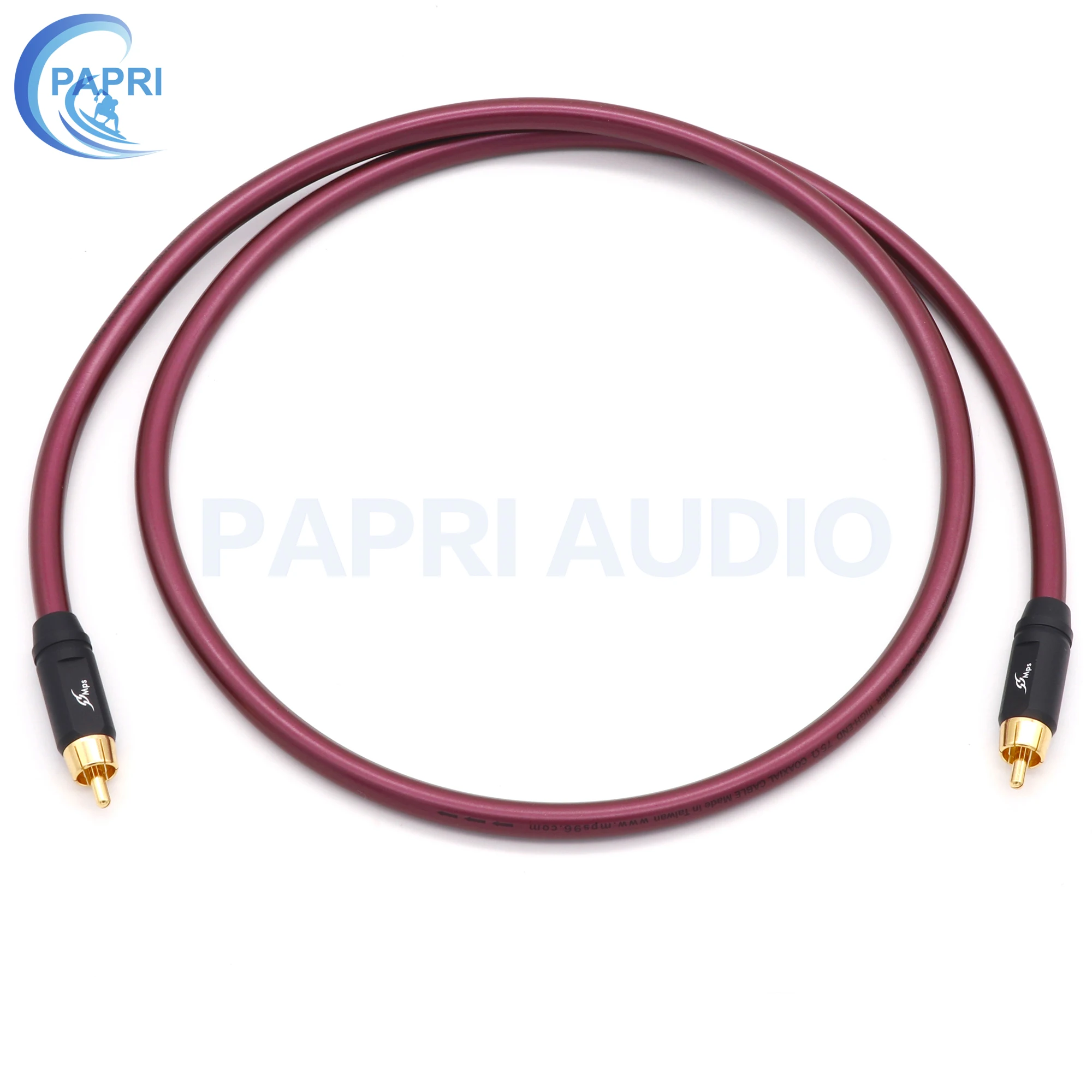 PAPRI MPS M-880 RCA To RCA Jack Cable 6N 99.99997% OCC+Silver Plated Coaxial Cable DIY RCA Male HiFi For Amplifier Audio
PAPRI MPS M-880 RCA To RCA Jack Cable 6N 99.99997% OCC+Silver Plated Coaxial Cable DIY RCA Male HiFi For Amplifier Audio