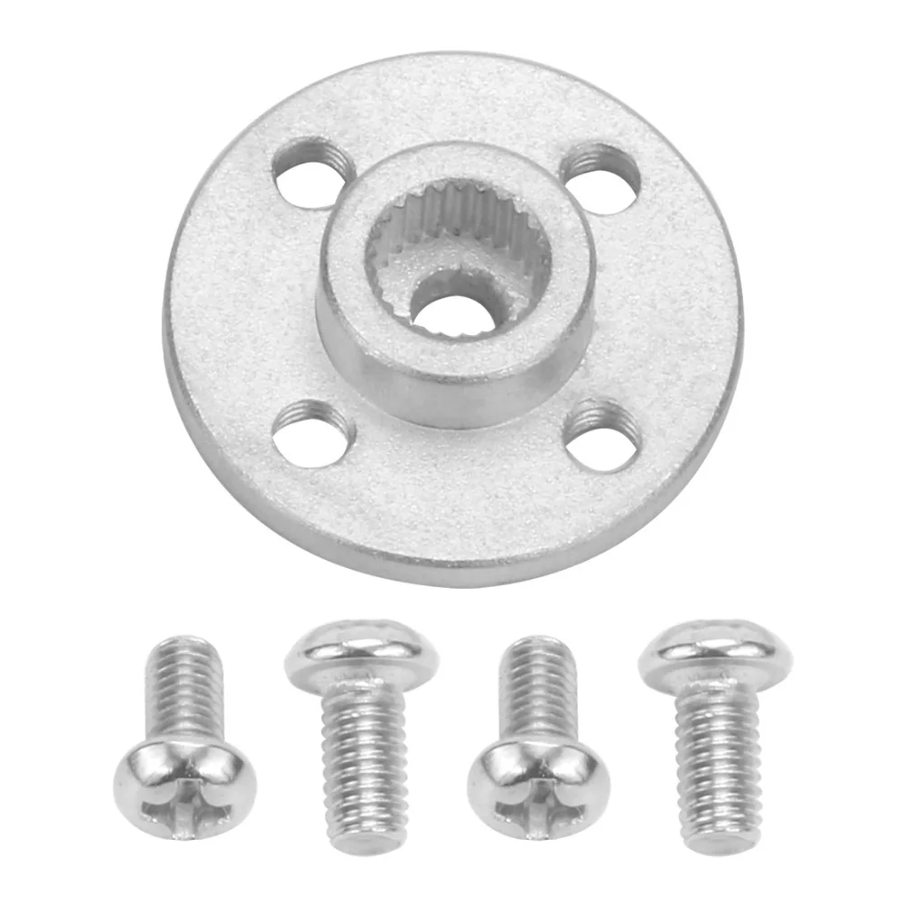 F17319 Metal Servo Arm Plate Round 25T Robot Disc Matal Horns with Screws for MG995 MG996R Servos Robot Spare Parts Accessory
F17319 Metal Servo Arm Plate Round 25T Robot Disc Matal Horns with Screws for MG995 MG996R Servos Robot Spare Parts Accessory