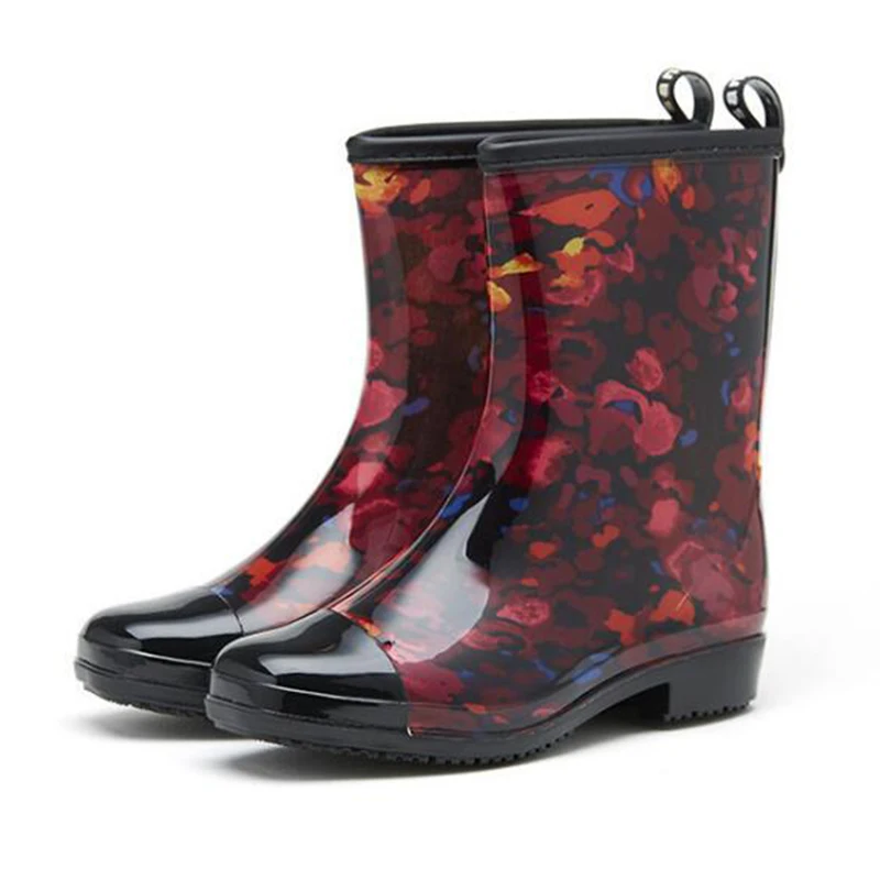 shoes woman Punk Style Mid Boots rainboots women Non-Slip Rain Boots Outdoor Rubber Water Shoes rainboots zapatos de mujer sy406
shoes woman Punk Style Mid Boots rainboots women Non-Slip Rain Boots Outdoor Rubber Water Shoes rainboots zapatos de mujer sy406